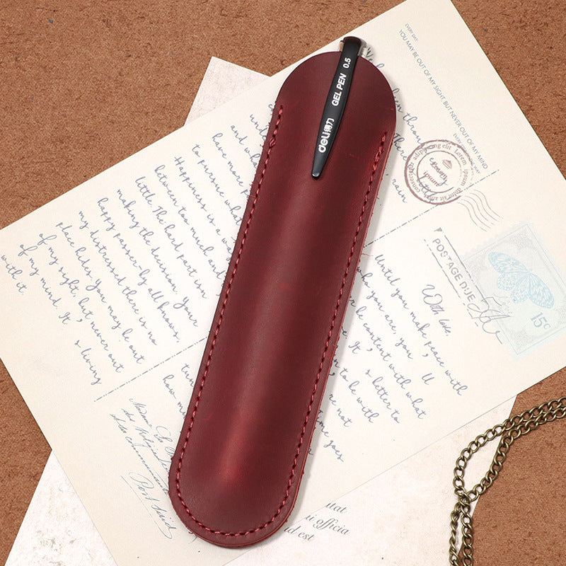 Leather Pen Pouch Bowlift