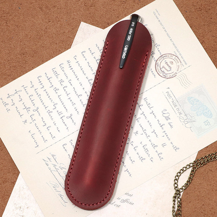 Leather Pen Pouch Bowlift