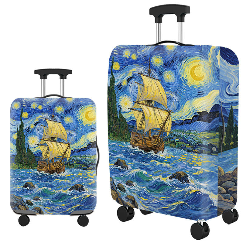 Unisex Hard-shell Suitcase with Playful Hedgehog Design Bowlift