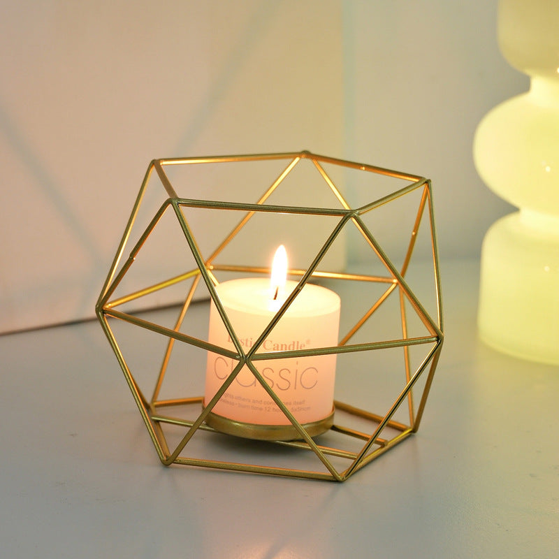 Geometric Candle Holder Bowlift