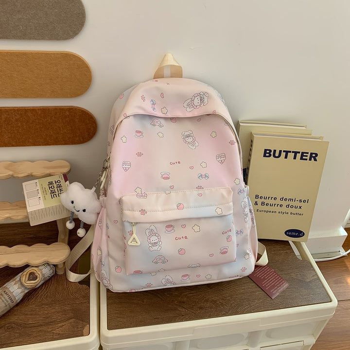 Fun Character Print Backpack