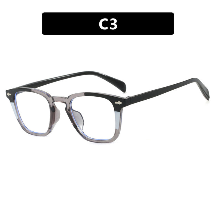 Women’s modern square sunglasses with mirrored UV protection Bowlift