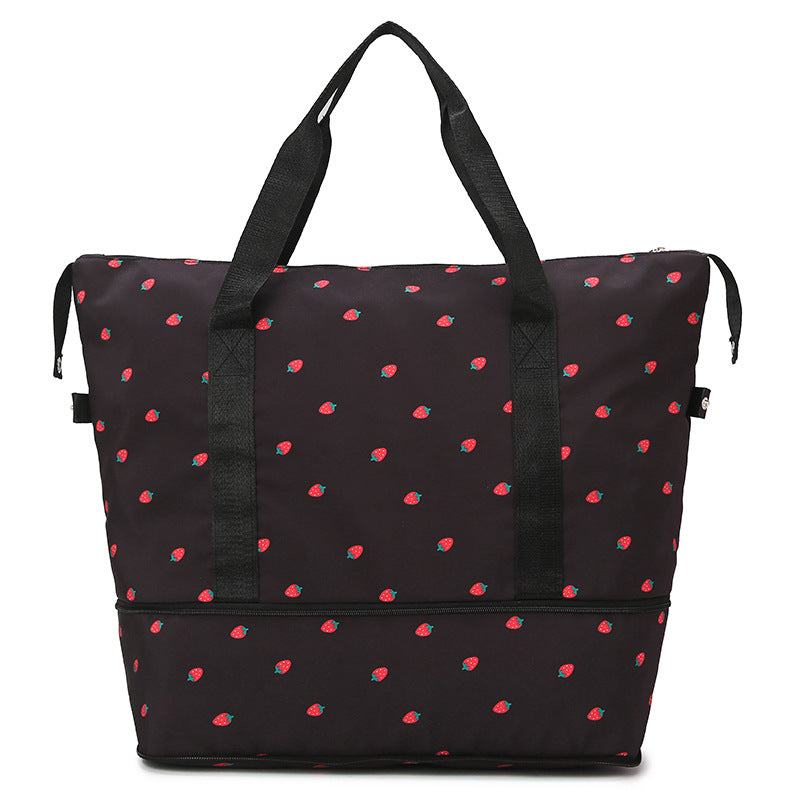 Fashionable Tote Bag with Fruity Design Bowlift