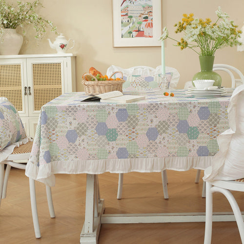 Vintage Patchwork Tablecloth