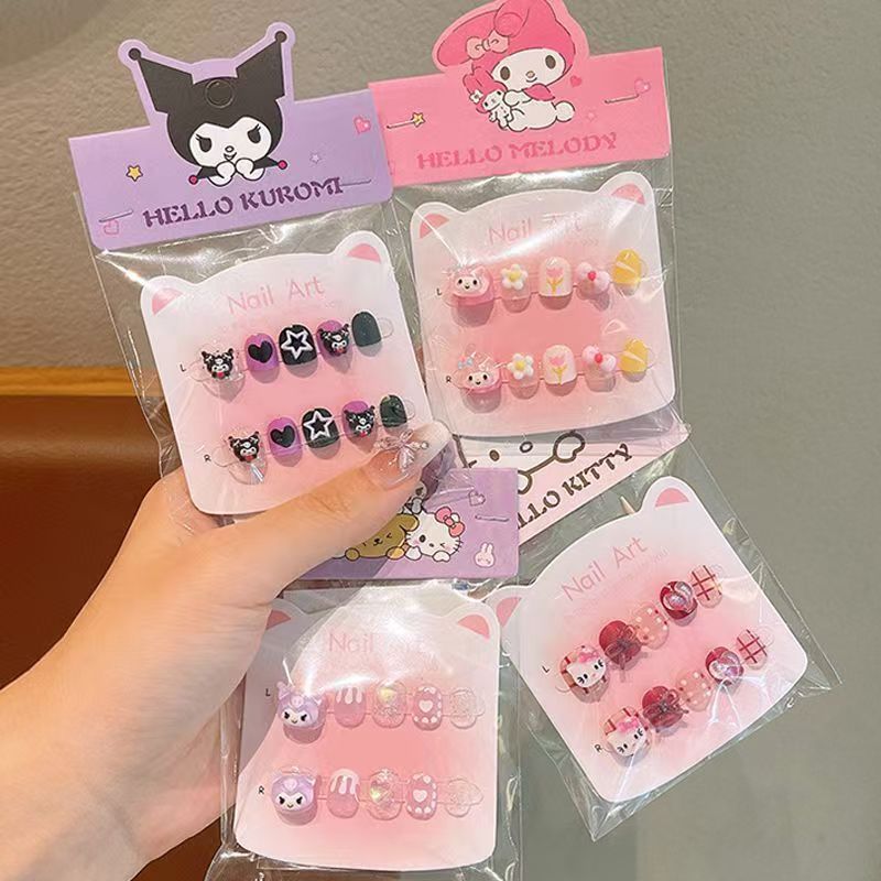 Creative Nail Art with Kuromi Motif Bowlift