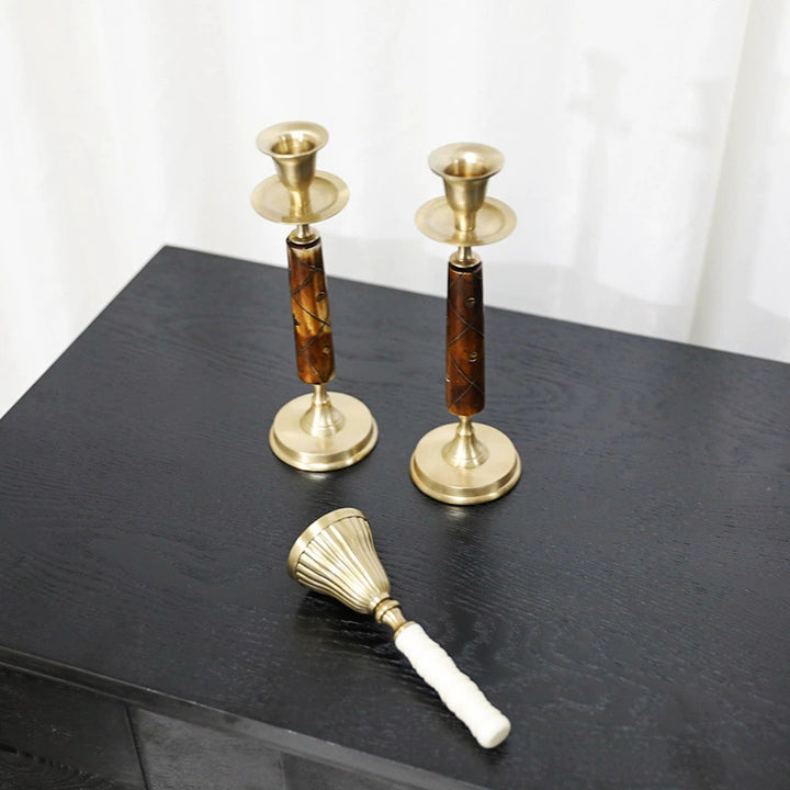 Decorative Brass Candle Holders