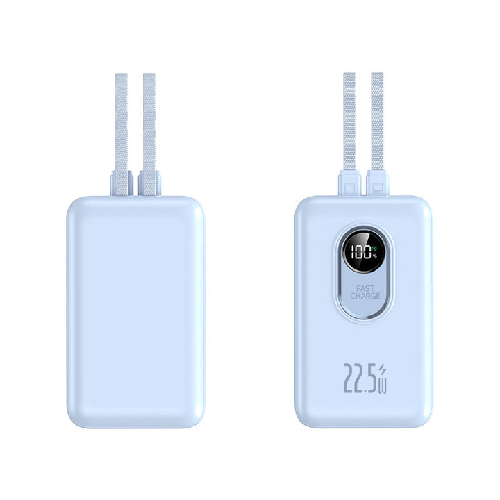 Portable power bank with fast charger and digital display Bowlift