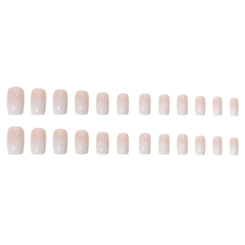 Elegant Acrylic Glossy Press-On Nails Bowlift