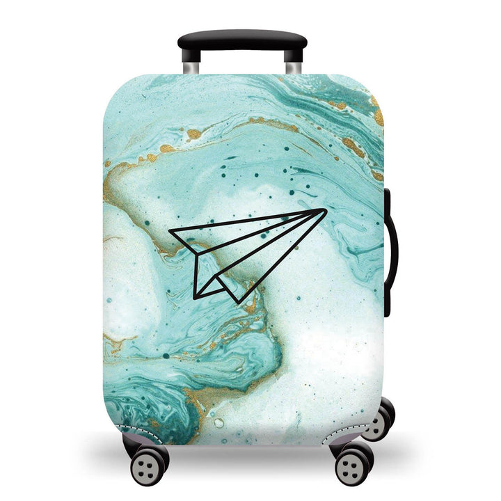 Unisex Hard-shell suitcase with stunning mountain landscape design Bowlift