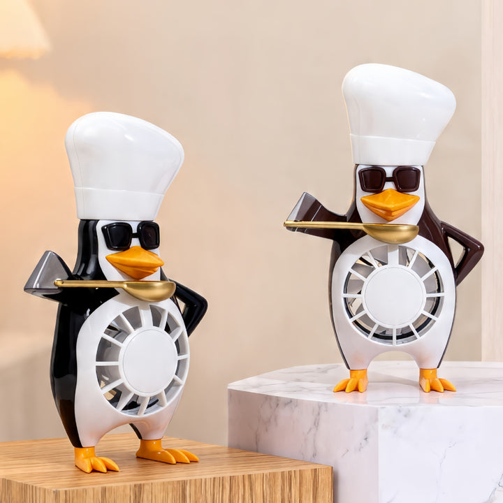 Creative USB table fan in funny penguin design Bowlift