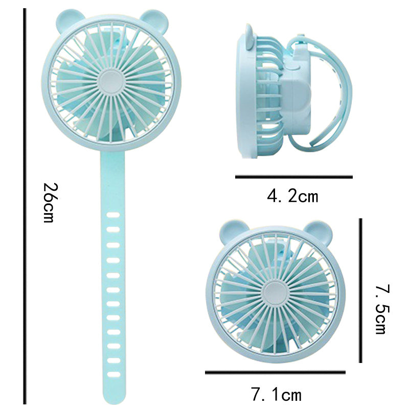 Women's Wearable Wrist Fan with Ergonomic Design Bowlift
