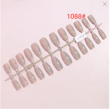Iridescent Press-On Nail Tips Bowlift