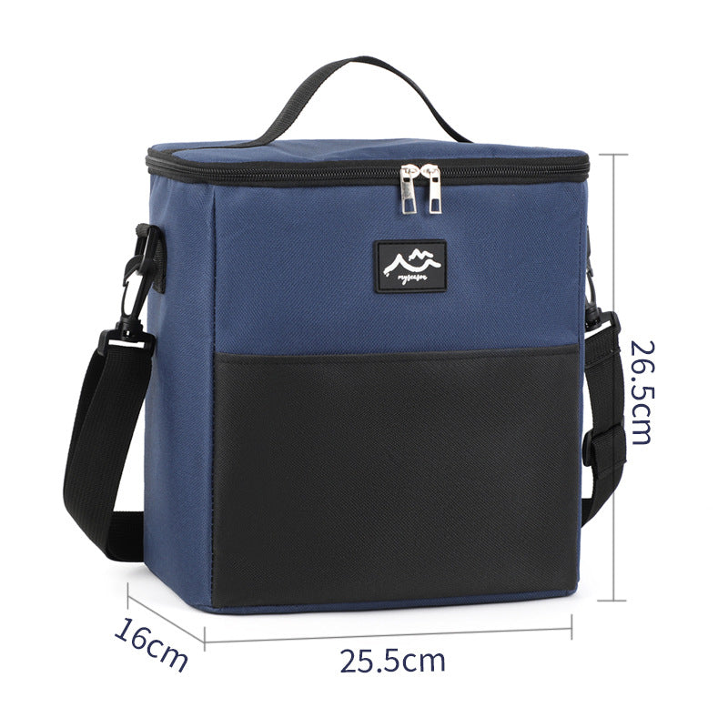 Insulated Floral Print Lunch Box Cooler Bowlift
