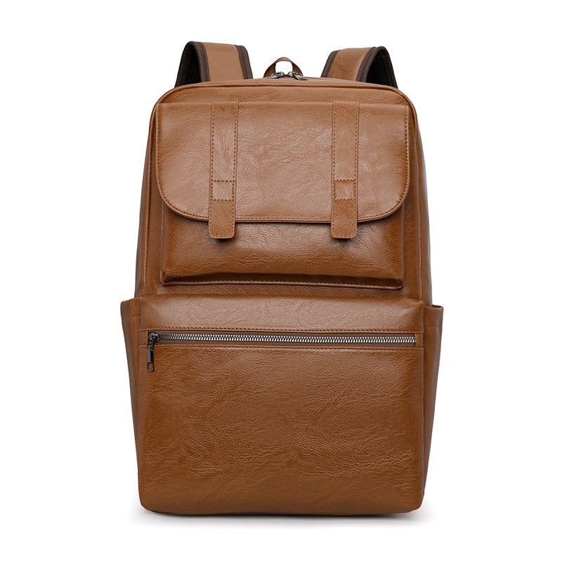 Premium Leather Multi-Functional Backpack