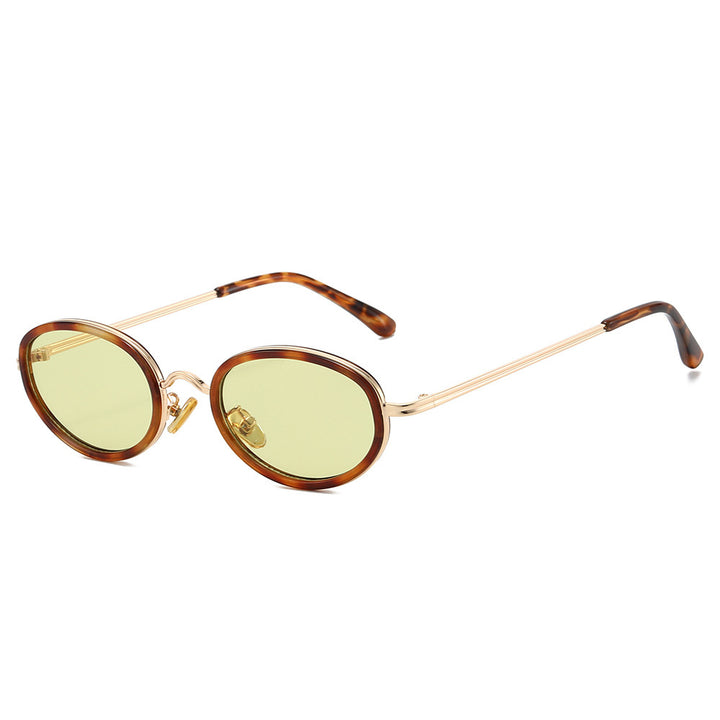 Women's fashionable sunglasses with high-quality frame and round lenses Bowlift