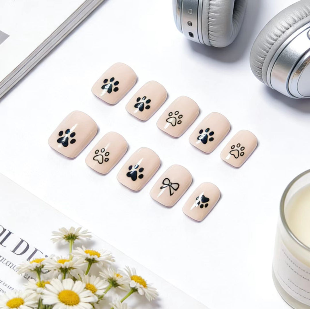 Playful Pet-Themed Nail Art Bowlift