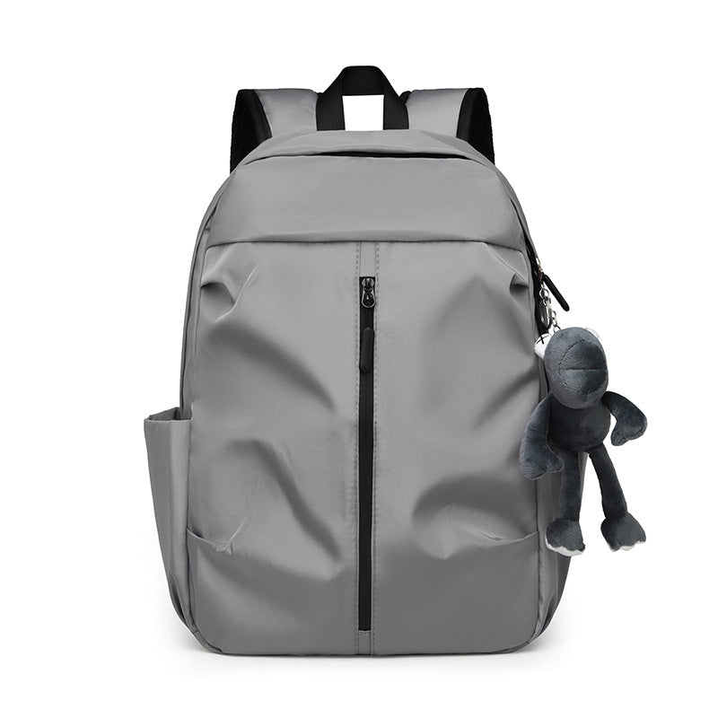Multifunctional Backpack with Animal Pendant Bowlift