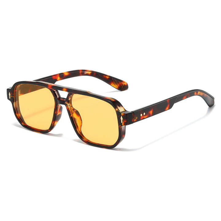 Fashion-Forward Polarized Rectangle Sunglasses Bowlift