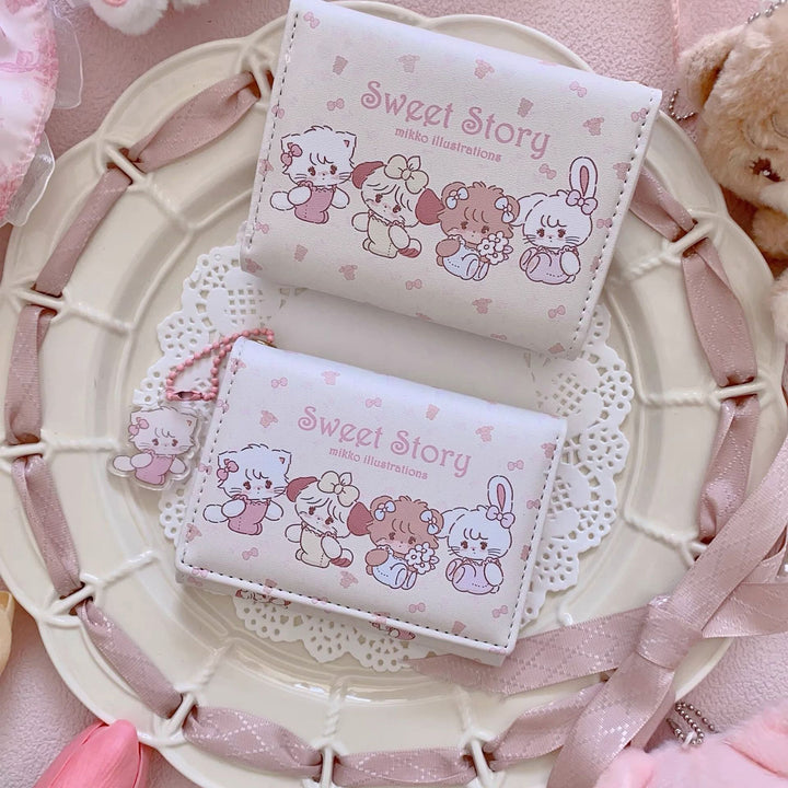 Cute Cartoon-Themed Mini Wallet Bowlift