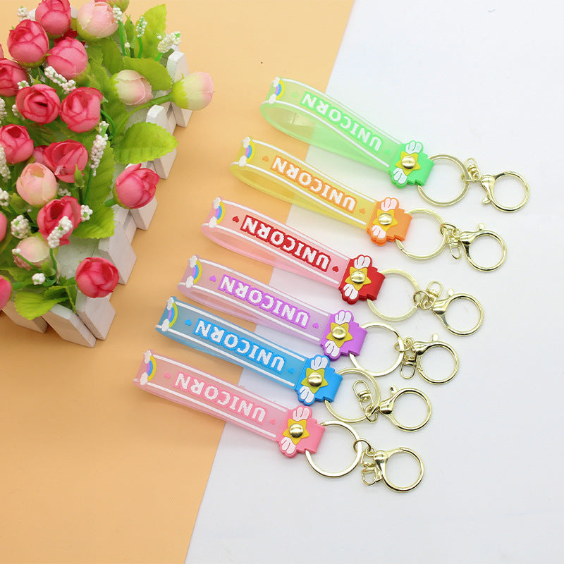 Unisex keychain in unicorn design Bowlift
