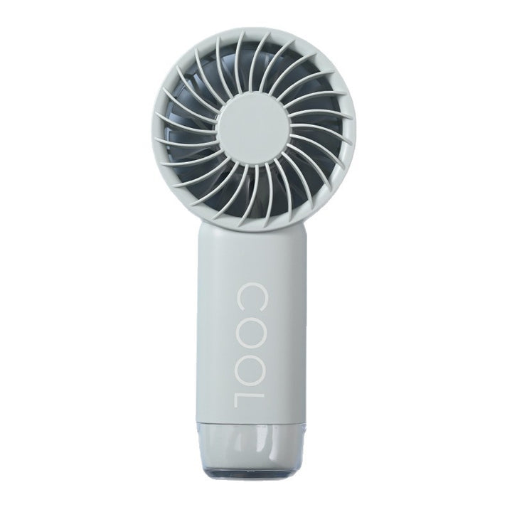 Unisex mini portable hand fan with rechargeable battery and quiet motor Bowlift