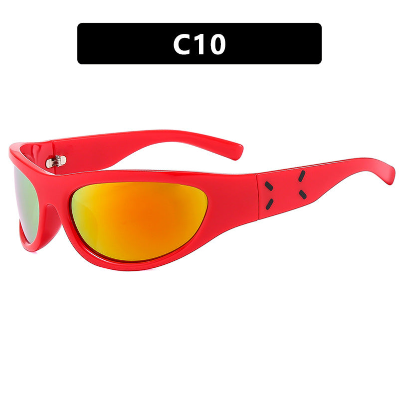 Women's sports sunglasses with ergonomic design and polarized lenses Bowlift