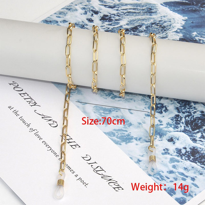 Chain Link Eyewear Retainer Chain Bowlift