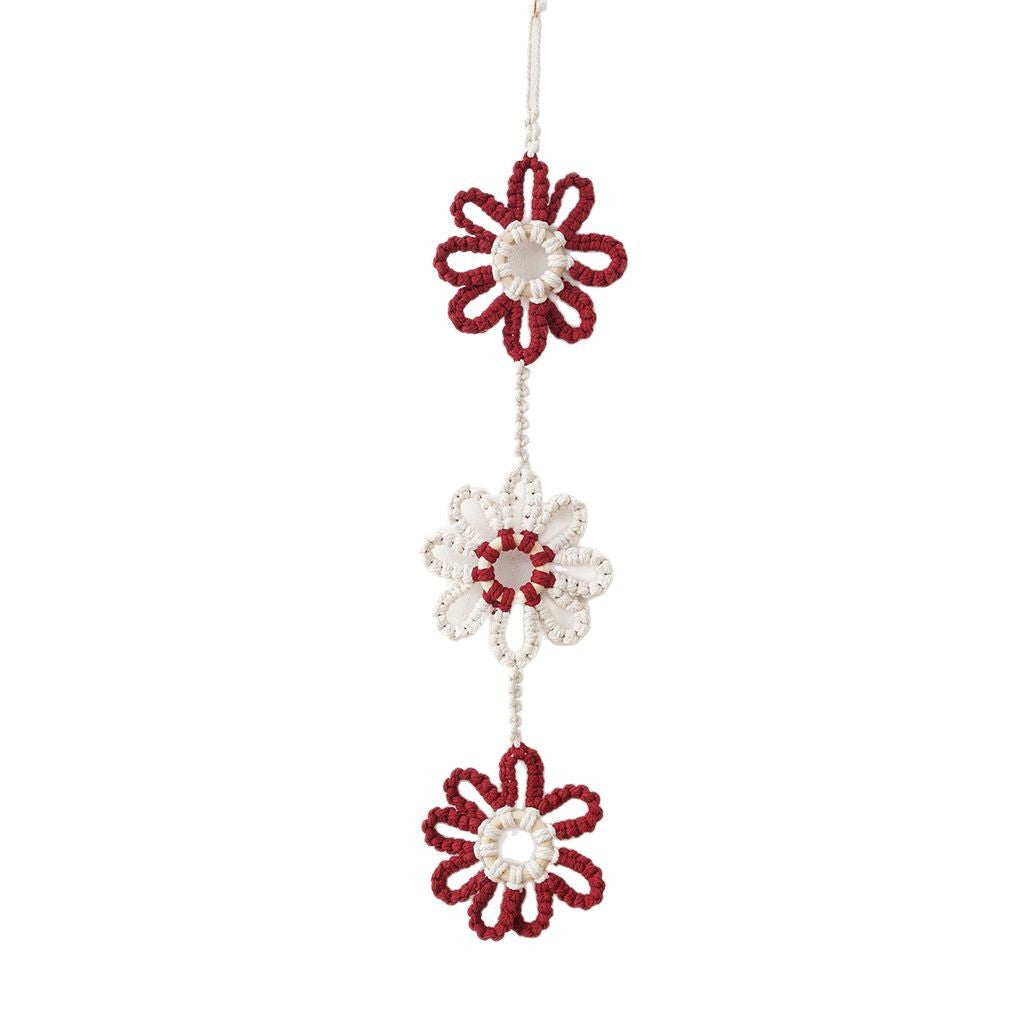 Decorative Macrame Flower Garland Bowlift