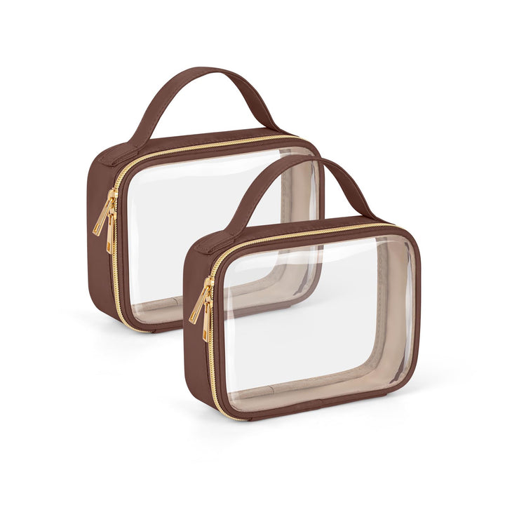 Women transparent cosmetic bags set Bowlift