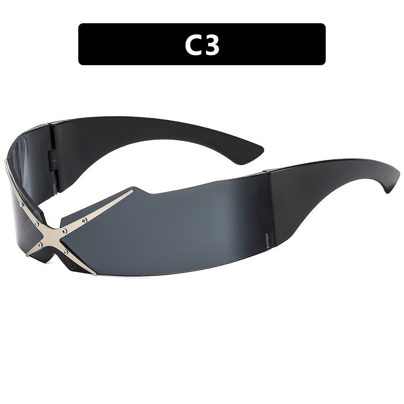 Ladies futuristic sports sunglasses Bowlift
