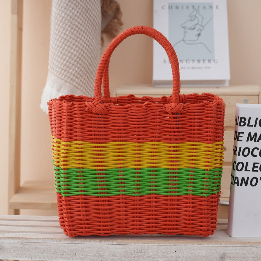Handcrafted wicker bag with stylish design Bowlift