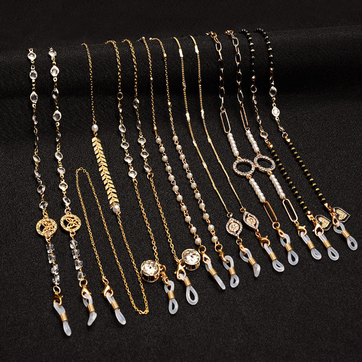 Delicate Layered Eyewear Chain Bowlift