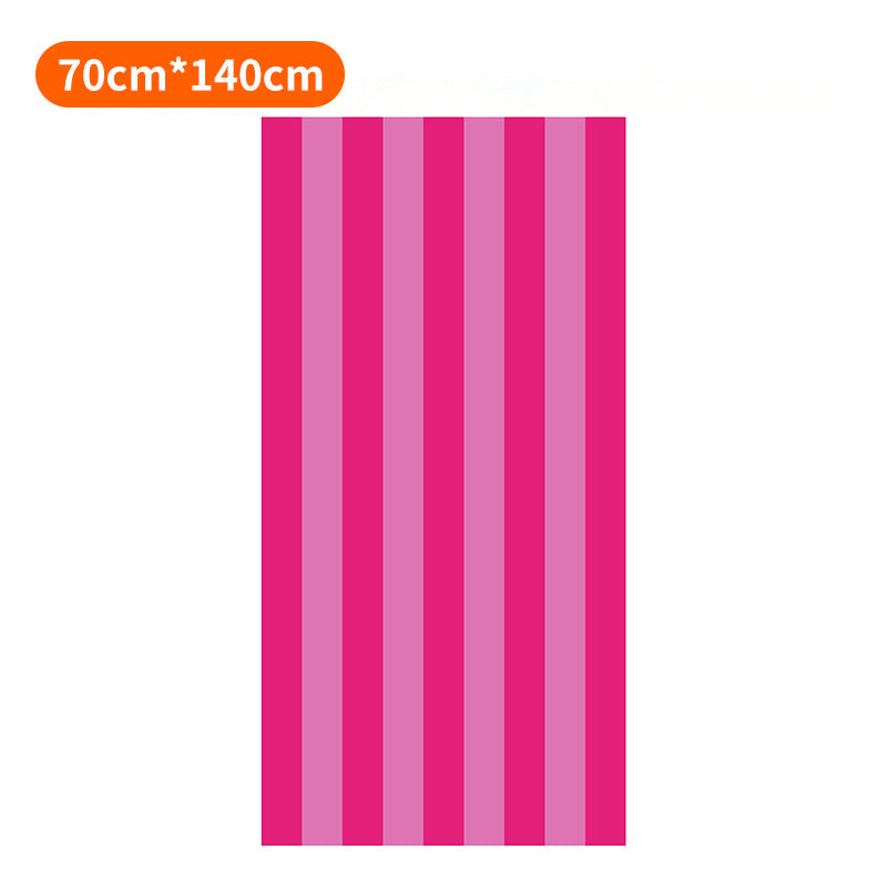 Beach towel with tropical flamingo pattern Bowlift