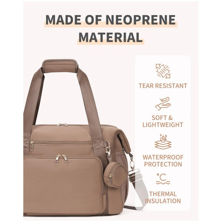 Multifunctional Travel Bag with Organizer Compartments Bowlift