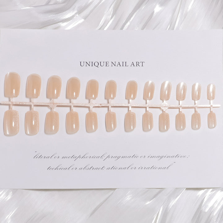 Unique Press-On Nail Art Set Bowlift
