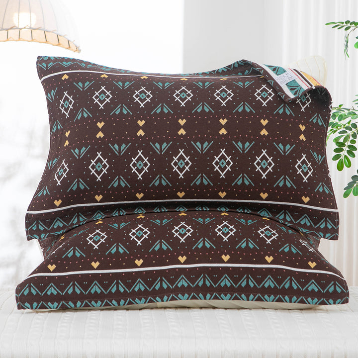 Women's pillowcase with modern geometric pattern Bowlift