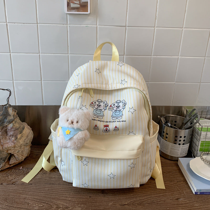 Cute Cartoon-Character Backpack Bowlift