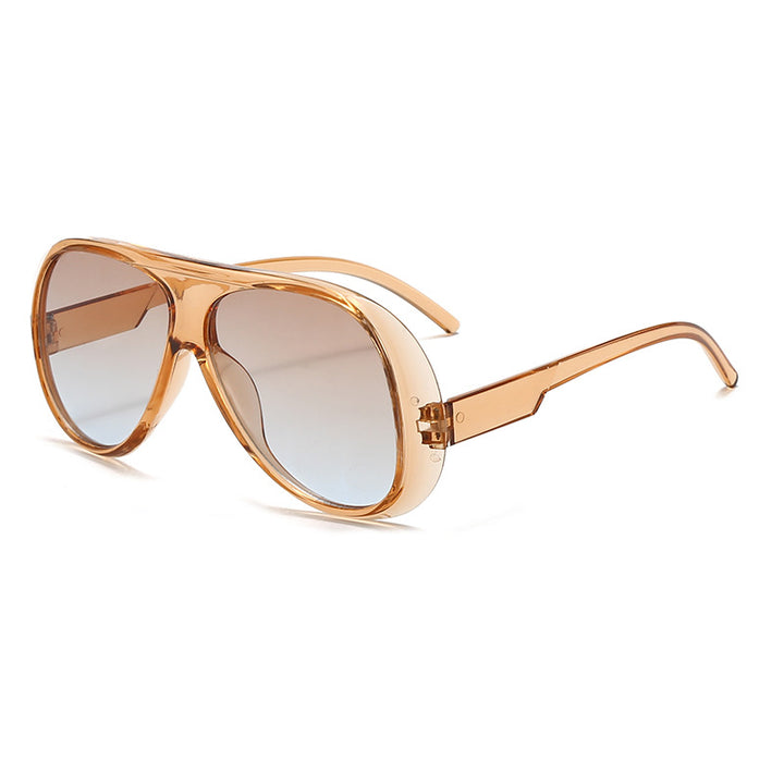 Fashion Oversized Shield Sunglasses