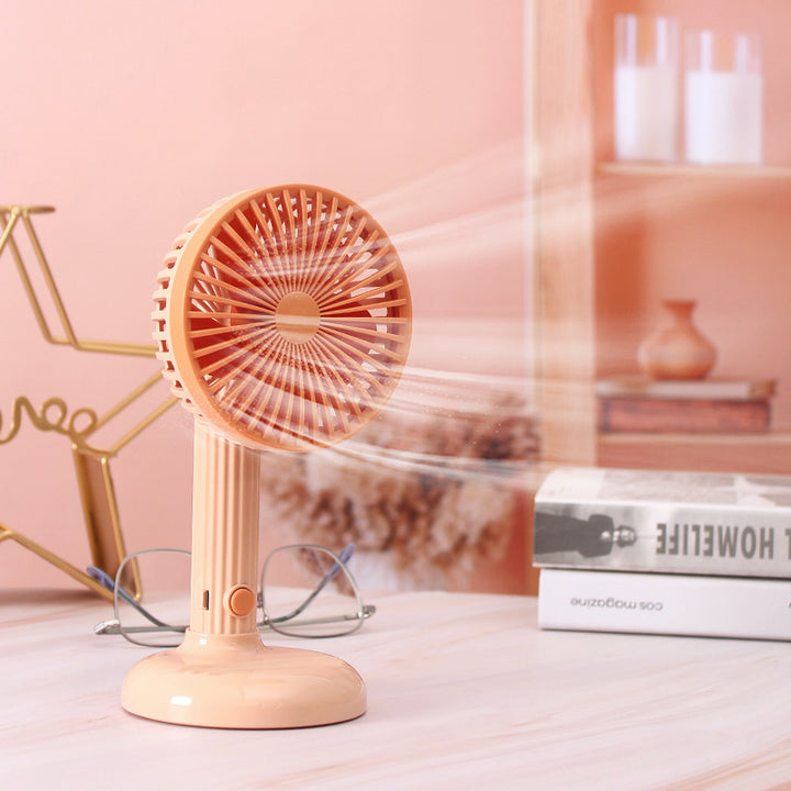 Women Portable Desk Fan with Adjustable Tilt Angle Bowlift
