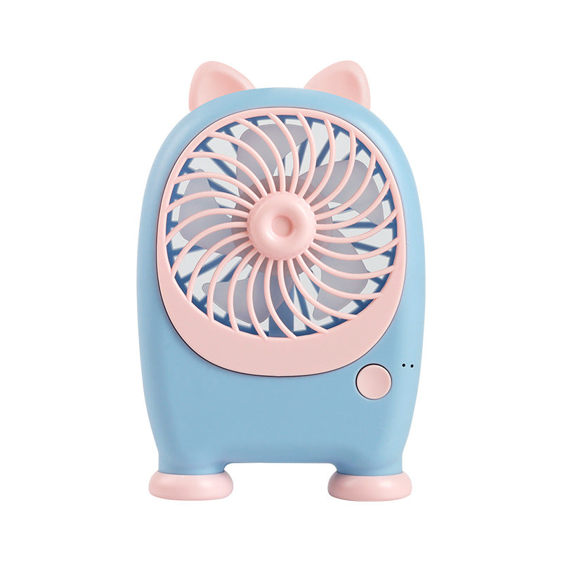 Ladies Portable Table Fan in Cute Animal Design Bowlift