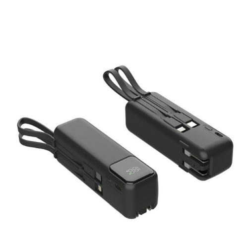 Portable power bank with integrated wireless charging function and LCD display Bowlift