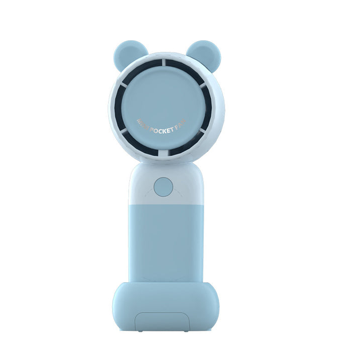Ladies Portable Mini Fan in Cute Animal Design Bowlift