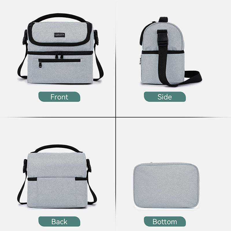 Ladies Insulated Picnic Bag with Multiple Compartments Bowlift