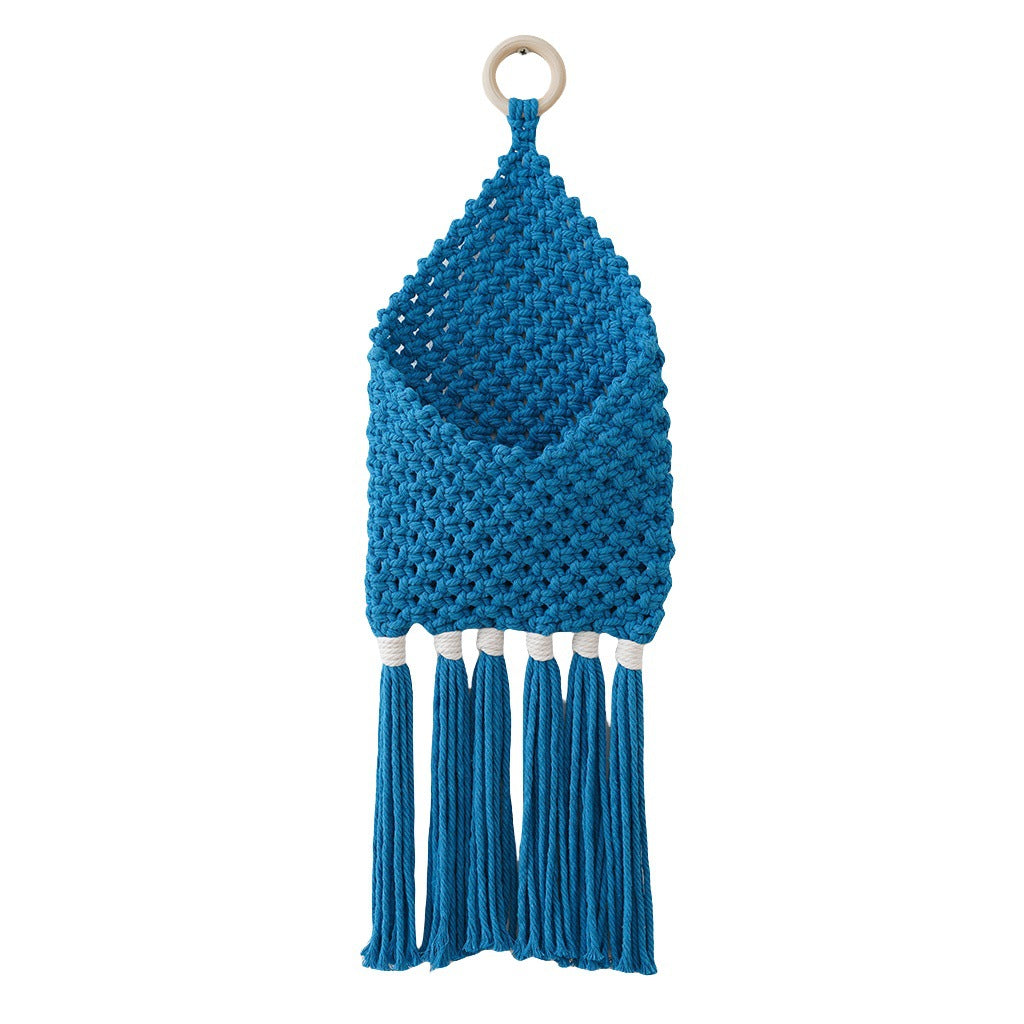 Decorative Macramé Wall Pocket Bowlift