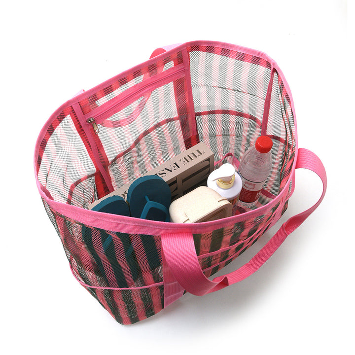 Practical Mesh Beach Bag Bowlift