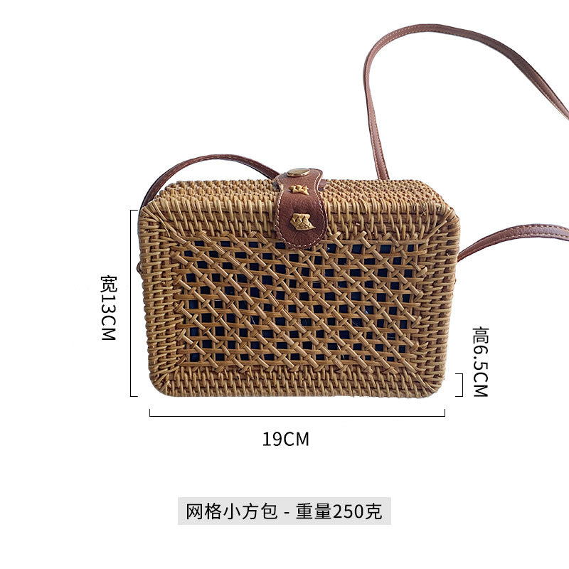 Women Handmade Basket Bag Bowlift