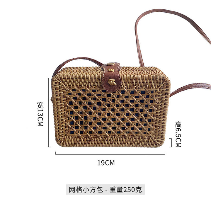 Women Handmade Basket Bag Bowlift