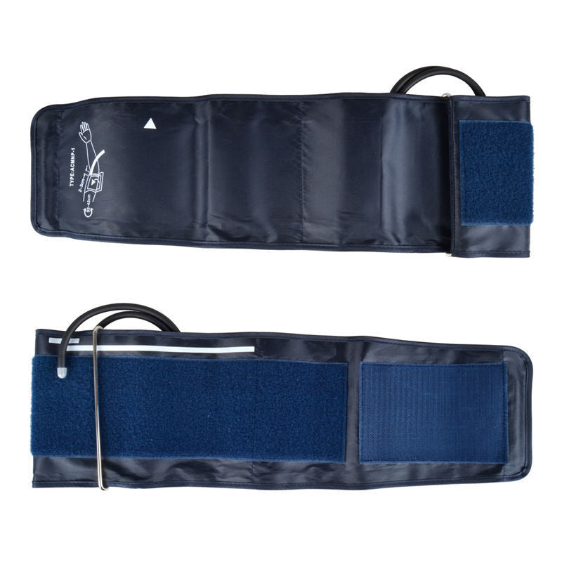 Adjustable adult upper-arm blood pressure cuff with latex free durable nylon sleeve Bowlift