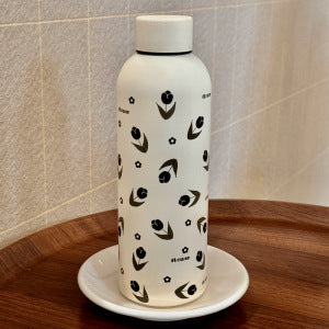 Women's Insulated Drinking Bottle with Cheerful Animal Design Bowlift
