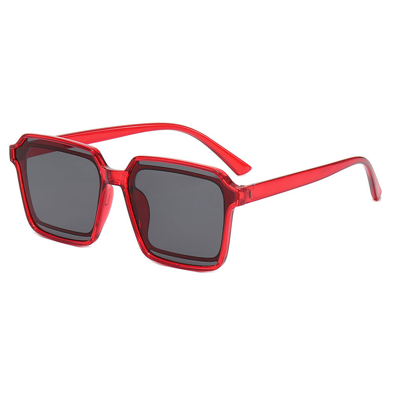 Women elegant square sunglasses with sturdy frame Bowlift